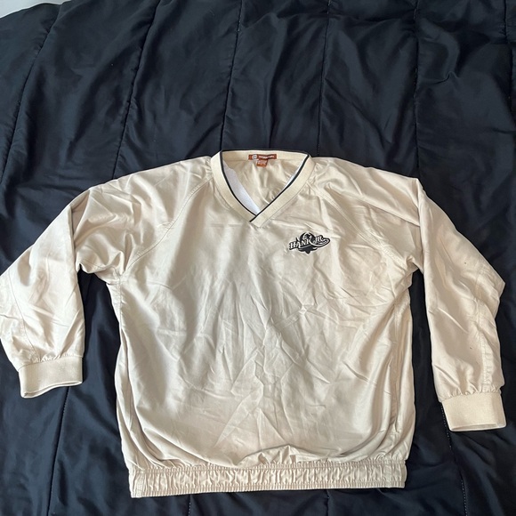 Hank Williams Jr Collections Harriton Size Large Mens Windbreaker Sweater - Picture 3 of 12